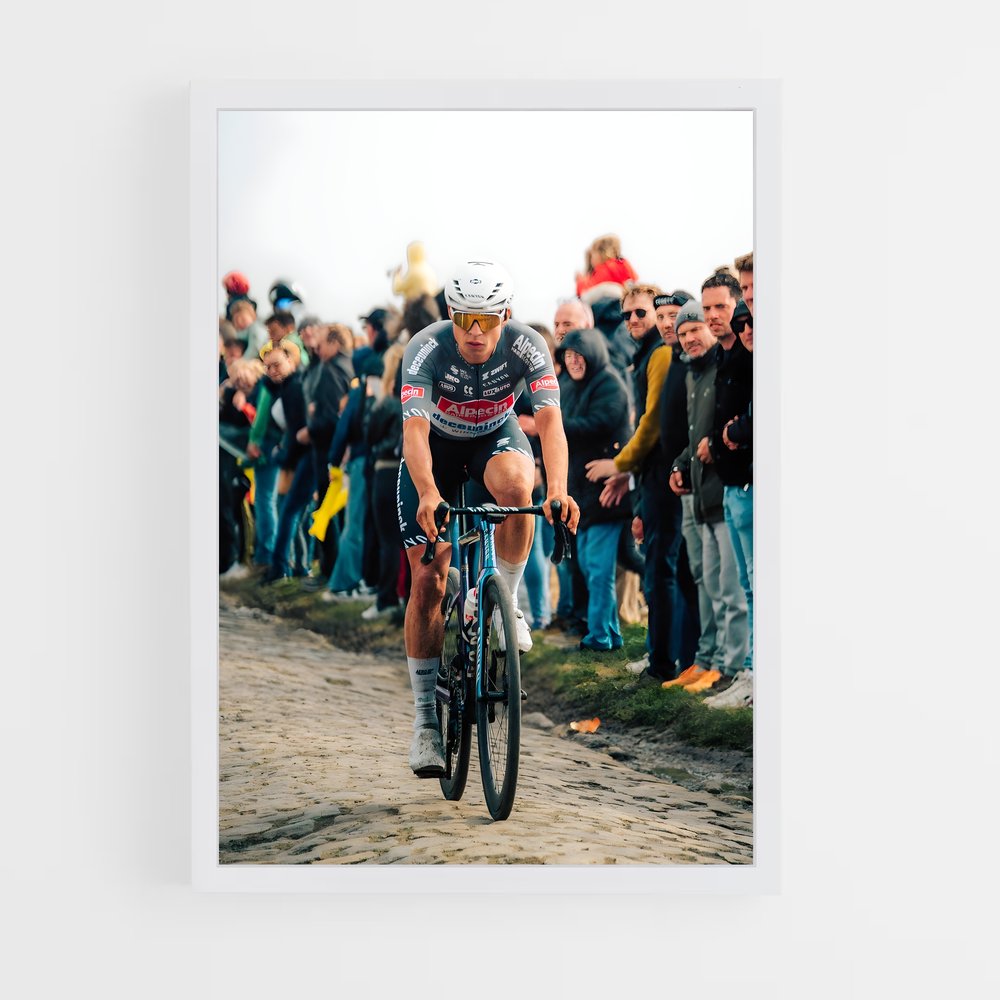 Poster Sur la Route de la Liberté – affiche Cyclisme (vue 3)